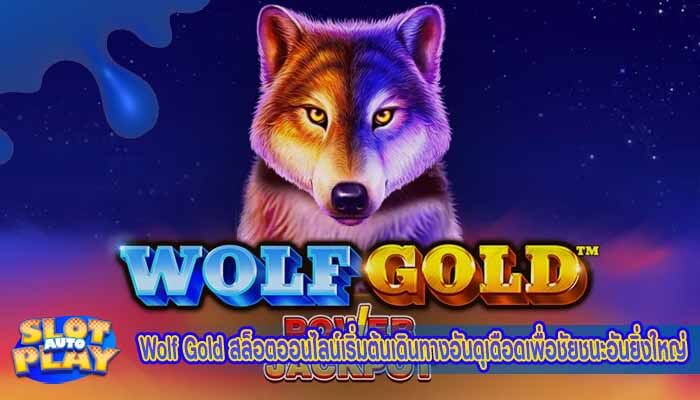 Wolf Gold สล็อตออนไลน์เริ่มต้นเดินทางอันดุเดือดเพื่อชัยชนะอันยิ่งใหญ่